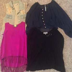 Pretty blouses size small